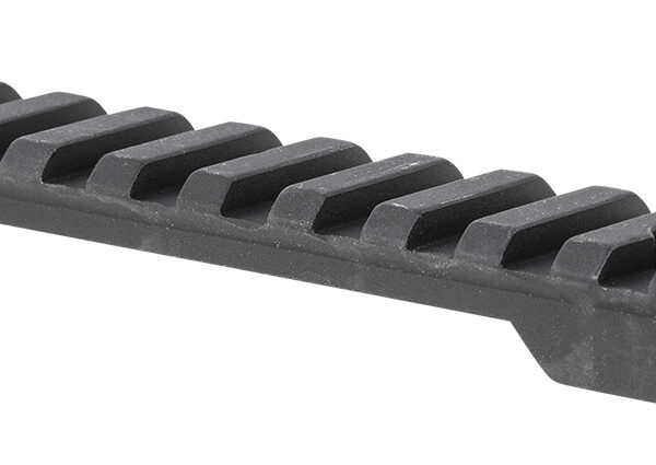 Talley PS0258725 Savage Picatinny Rail Black Anodized Short Action 0 MOA