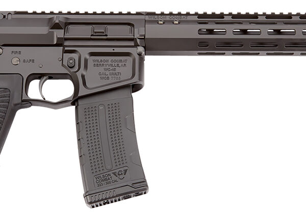 Wilson Combat TRRCRB556168 Recon Tactical 223 Rem/5.56 NATO 30+1 16″ Black Threaded Barrel, Black Armor-Tuff Aluminum Receiver, M-LOK Handguard, Black Synthetic Wilson/Rogers Super Stoc Stock