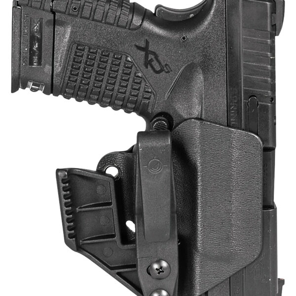 Mission First Tactical H2SFXDSAIWBM Minimalist Holster IWB Black Polymer Belt Clip Fits Springfield XD-S 9/40 3.30″ Barrel Ambidextrous
