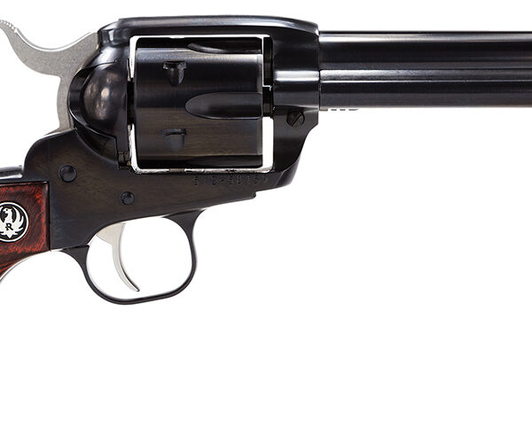 Ruger 5106 Vaquero  Medium Frame 357 Mag/38 Special 6rd 5.50″ Blued Alloy Steel Barrel, Cylinder & Frame, Hardwood Grip, Transfer Bar Safety, Exposed Hammer
