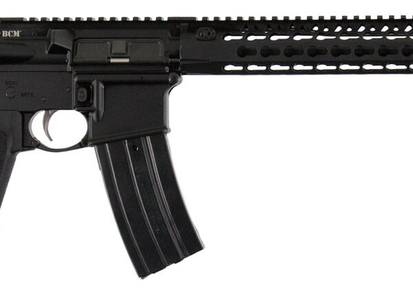 BCM 750790 RECCE-16 KMR-A 223 Rem,5.56x45mm NATO 16″ 30+1 Black Hard Coat Anodized, Black Manganese Phosphate, 6 Position Stock