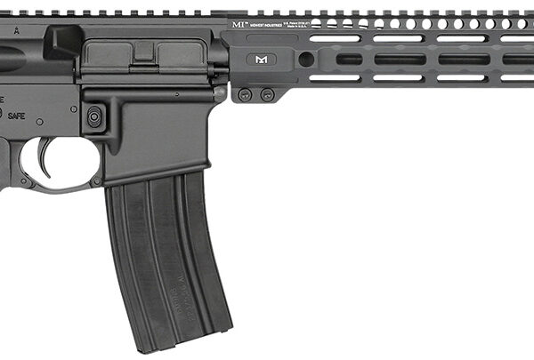 Midwest Industries MIFN16CRM15 Lightweight  223 Wylde 16″ 30+1 Black Hard Coat Anodized Rec with 16″ M-Lok Black 6 Position Magpul CTR Stock Black Magpul MOE Grip Right Hand
