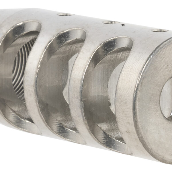 TacFire  Compensator  Stainless Steel with 5/8″-24 tpi Threads 2.50″ OAL for 308 Win