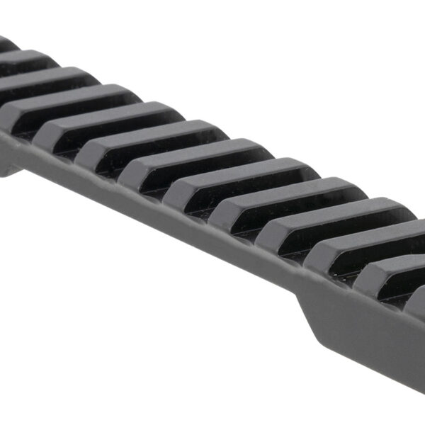 Talley PSM258779 Fierce Rivalry Picatinny Rail  Black Anodized Short Action 20 MOA