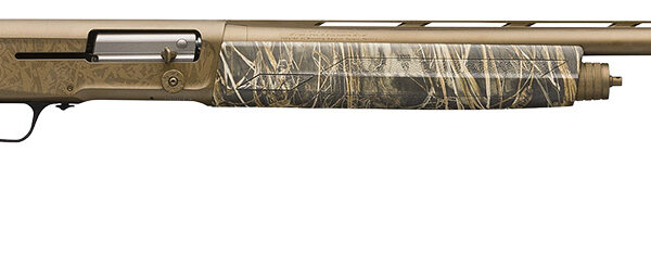 Browning 0119112005 A5 Wicked Wing 12 Gauge 26″ Barrel 3.5″ 4+1,  Burnt Bronze Cerakote/Rec, Realtree Max-7 Camo Synthetic Stock With Close Radius Pistol Grip