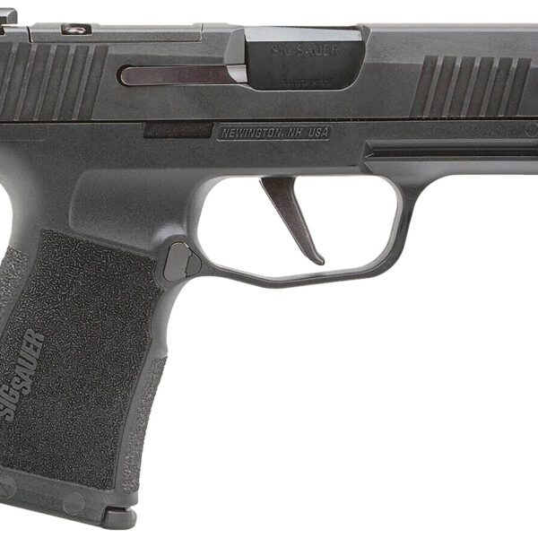 Sig Sauer 365XL9BXR3P10 P365XL 9mm Luger 10+1 3.70″ Black Barrel, Black Nitron Optic Ready/Serrated SS Slide, Black SS Frame w/Beavertail & Black Polymer Grips