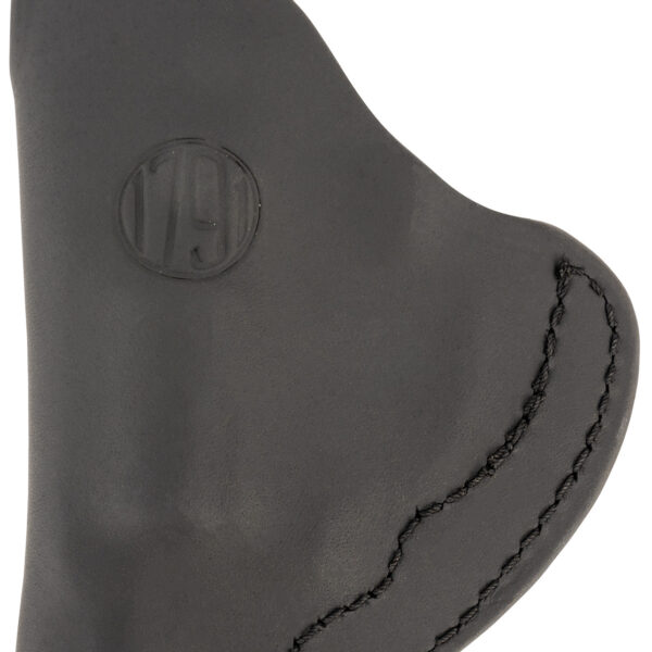 1791 Gunleather RVHIWB1CSBLR RVH  IWB Size 01 Stealth Black Leather Belt Clip Right Hand
