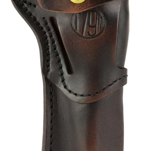 1791 Gunleather SARVH65VTGA Single Action 6.5 Open Carry Vintage Leather Belt Ambidextrous