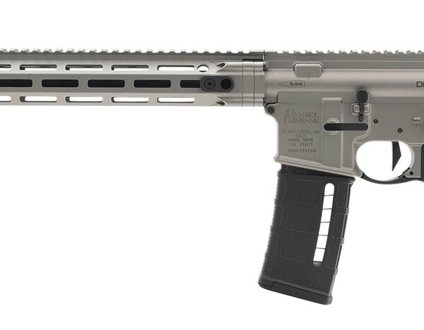 Daniel Defense 0212809385047 DDM4 V7 Pro 5.56x45mm NATO 18″ 30+1, Gun Metal Gray Rec, Black OEM Overmolded Stock & Grip, Geissele Trigger, Red Radian Acc.