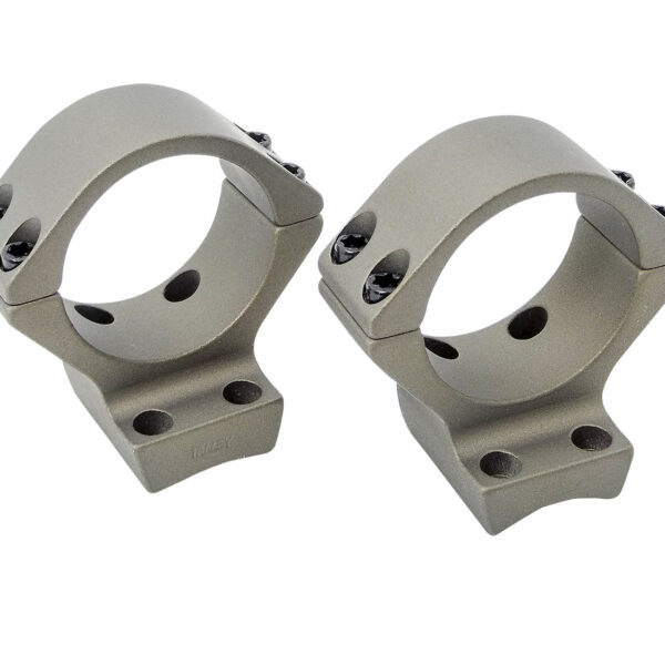 Talley SB930735 Scope Mount/Ring Combo  Smoked Bronze Cerakote 1″ Tube Fits X-Bolt Low Rings