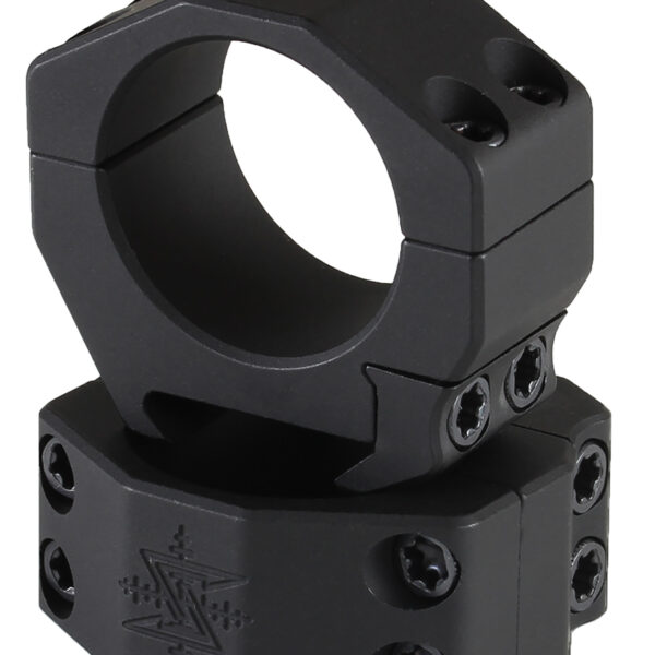 Seekins Precision 0010620010 Scope Rings  Matte Black 30mm Medium