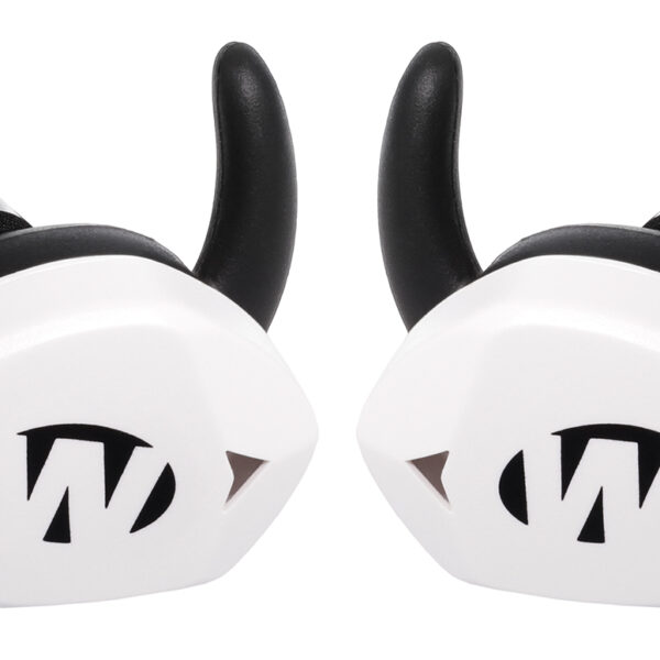 Walker’s GWPSLCR2BTWHT Silencer BT 2.0 Electronic Ear Buds Sports South Exclusive White Polymer