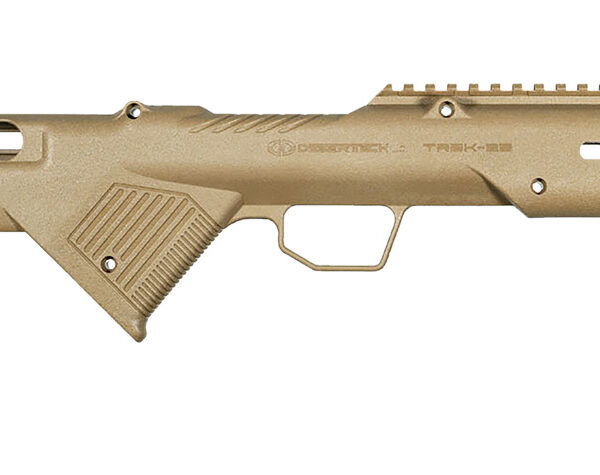 Desert Tech TRK22FDE TREK-22 Rifle Chassis Flat Dark Earth Synthetic Fixed Bullpup Fits Ruger 10/22 26.75″ OAL