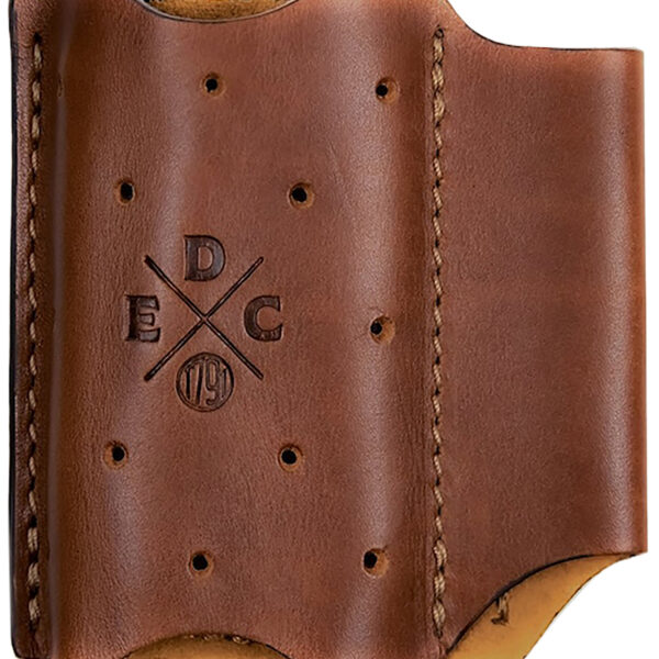 1791 Gunleather ACDUOCHNA EDC Action Clip Duo OWB Chestnut Leather Belt Clip Ambidextrous