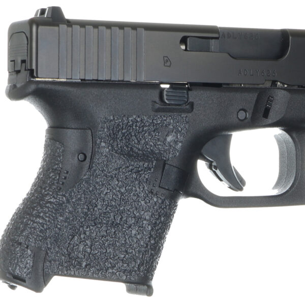 Talon Grips EV03R Adhesive Grip  Textured Black Rubber, Fits Subcompact Glock Gen 5