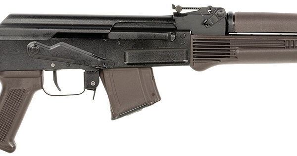 Arsenal SAM7R-62PM SAM7R  7.62x39mm 10+1 16.25″ Black Steel Threaded Barrel, Black Steel Receiver, Plum Synthetic Fixed Stock & Polymer Grip