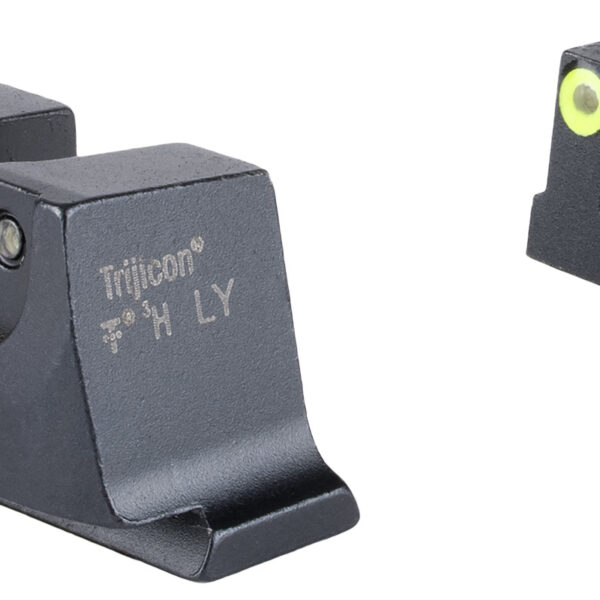 Trijicon SA240C601149 Suppressor/Optic Height Sights Green/Tritium Yellow Outline Front Sight-Green/Tritium Black Outline Rear Sight Smith & Wesson M&P C.O.R.E./ M&P M2.0