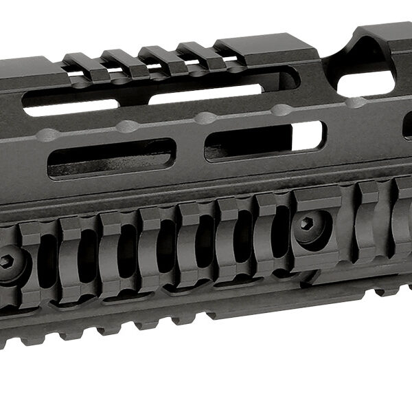 Midwest Industries MIAKALPHAQR10  AK Alpha Black 6061 Aluminum AK-47/AK-74 10.0″ Long