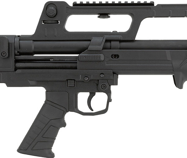 Escort HEBP12180101 PX BullTac 12 Gauge Pump 3″ 5+1 18″ Black Stainless Steel Barrel, Black Aluminum/Polymer Receiver w/Picatinny Rail, Black Bullpup Synthetic Stock, Black Grip