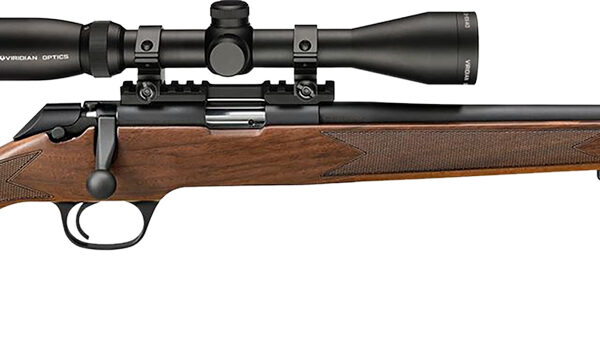 Springfield Armory BARC92022GSVE Model 2020 w/Optic Full Size 22 LR 10+1 20″ Matte Blued Sporter Barrel, Matte Blued Picatinny Rail Steel Receiver, Turkish Walnut Fixed Stock, Viridian EON 3-9x40mm