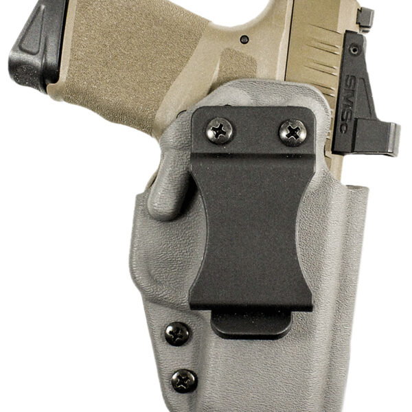 DeSantis Gunhide 220LA1LZ0 Mean Streak IWB Pewter Gray Kydex/ Fits Glock 19/45/23/32 Belt Clip Mount Right Hand