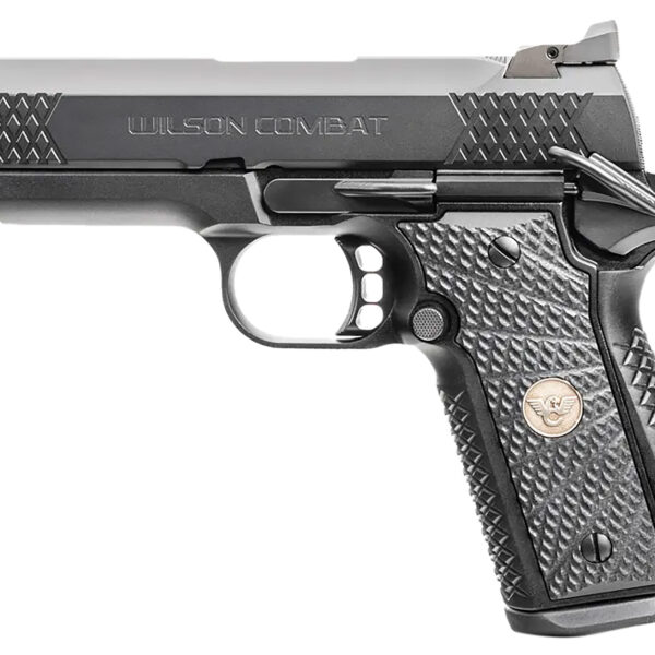 Wilson Combat 2EDCXCP9A EDC X9 2.0 9mm Luger 15+1 4″ Stainless Fluted Barrel, Armor-Tuff Stainless Steel Tri-Top Cut Slide, Combat-Tuff Aluminum Frame w/Beavertail, Black Polymer Grip
