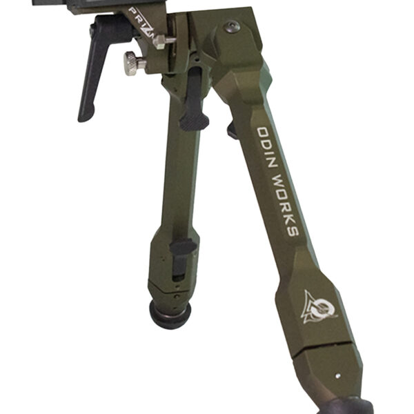 Odin Works BPPRIZMARCARG Precision Bipod Arca Ranger Green 4.0″-14.50″ 6061 Aluminum/303 Stainless Steel