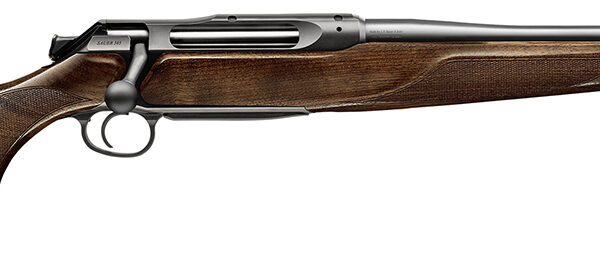 Sauer 80117094 505 Lux Full Size 308 Win 3+1 22″ Matte Blued Threaded Barrel, Matte Blued Saddle Mount Steel Receiver, Grade 5 Wood Fixed Stock