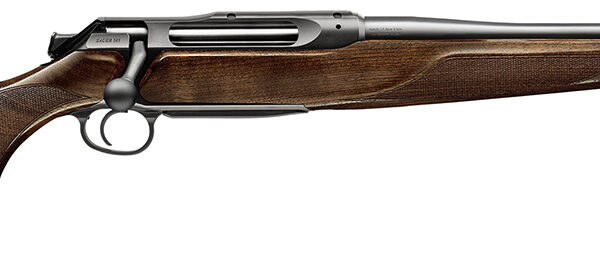 Sauer 80117098 505 Lux Full Size 7mm Rem Mag 2+1 24″ Matte Blued Threaded Barrel, Matte Blued Saddle Mount Steel Receiver, Grade 5 Wood Fixed Stock