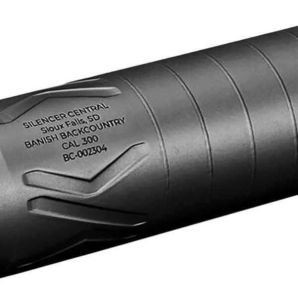 Banish(Silencer Central) 100000111316 Banish Backcountry 300 RUM Black Titanium 5/8″x24