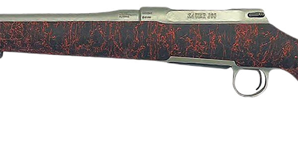 Sauer  100 Silver XT Sports South Exclusive Full Size 6.5 Creedmoor 5+1 22″ Stainless Steel Cerakote Barrel, Stainless Cerakote Drilled & Tapped Steel Receiver, Black HS Precision Synthetic Stock