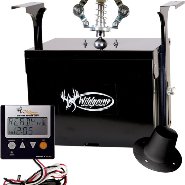 Wildgame Innovations WGIPU0030 Evolution Digital Feeder Kit 6 Programs 1-30 Seconds Duration Black