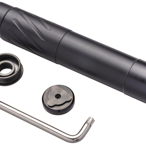 Banish(Silencer Central) 100000111324 Banish 46-V2 .460 cal 1.59″ Black Titanium/Stainless Steel 5/8″x24