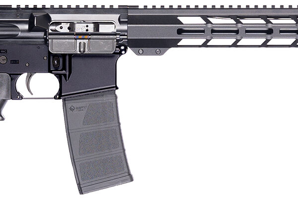 Patriot Ordnance Factory 02316  P-15 Base 5.56 NATO 10+1 16.50″ Black Anodized A2 Style Grip