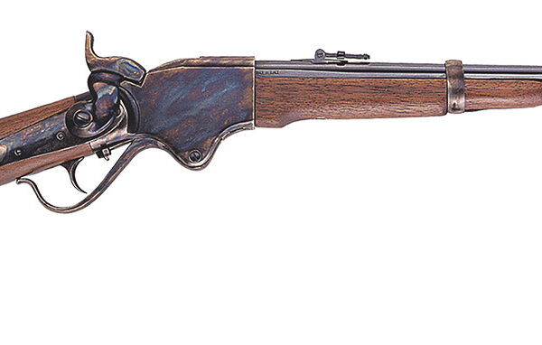 Cimarron AS530 1865 Spencer 45 Long Colt 7+1 20″ Blued Round Barrel, Color Case Hardened Receiver, Walnut Stock, Right Hand
