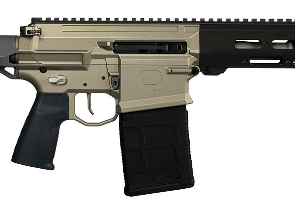 Q LLC BOOMBOX8612INSBR Boombox  8.6 Blackout 20+1 12″ Bead Blasted Tapered Threaded Barrel, Black Anodized Picatinny Rail Aluminum Receiver, Adj Folding Stock, Reptilia CQG-NB Grip