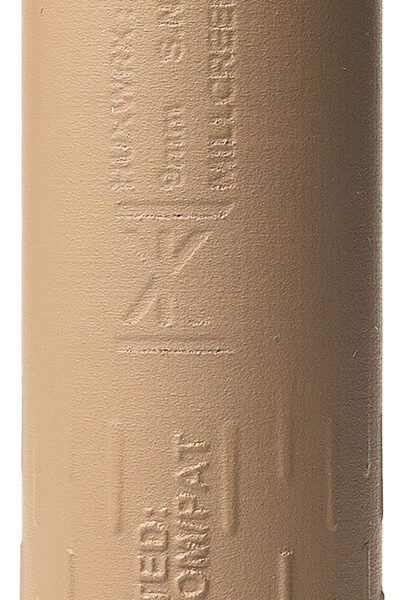 Huxwrx 3475 Flow 9K Ti  9mm 1.47″ FDE Grade 5 Titanium