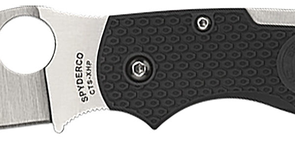Spyderco C152PGY Chaparral Lightweight 2.80″ Folding Drop Point Plain Gray Satin CTS XHP Steel Blade 3.60″ FRN Handle