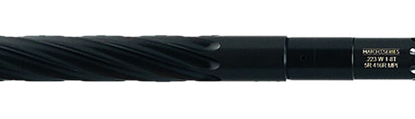 Faxon Firearms 15BW8M16SHQ5RNP3  Match 223 Wylde 16″ Spiral Fluted Black Nitride 416 Stainless Barrel