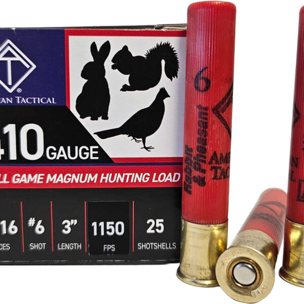ATI ATIAC41036 Target Load  410Gauge 3″ 11/16oz 6Shot 25 Per Box/10 Case