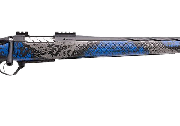 Seekins Precision 0011710321-F Havak PH3 6 Creedmoor 24″ Black Fluted Threaded Barrel Black Picatinny Rail Glacier Shadow Camo Adj Cheek Riser Synthetic Stock