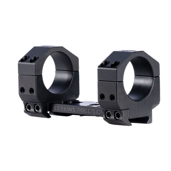 Seekins Precision 0010650114-F Precision Mount  Black 7075 Aluminum 35mm Tube