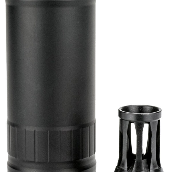 Kgm Suppressors RS-R556A1-QD-BLK R556A1  6mm/5.56 NATO Black Nickel Alloy/Stainless Steel 1/2″x28