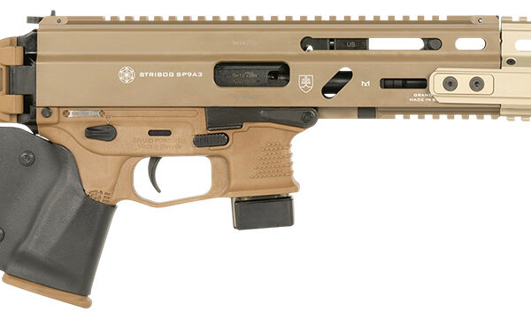 Grand Power 810091158173 Stribog SP9A3 *CA Compliant 9mm Luger 10+1 16″ Flat Dark Earth