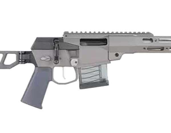 Q LLC MINIFIX55612INPISTOL Mini Fix 5.56 NATO 12″ Gray Tapered Threaded Barrel, M-LOK Handguard, Gray Picatinny Rail Receiver, Adj Folding Stock, Polymer Grip
