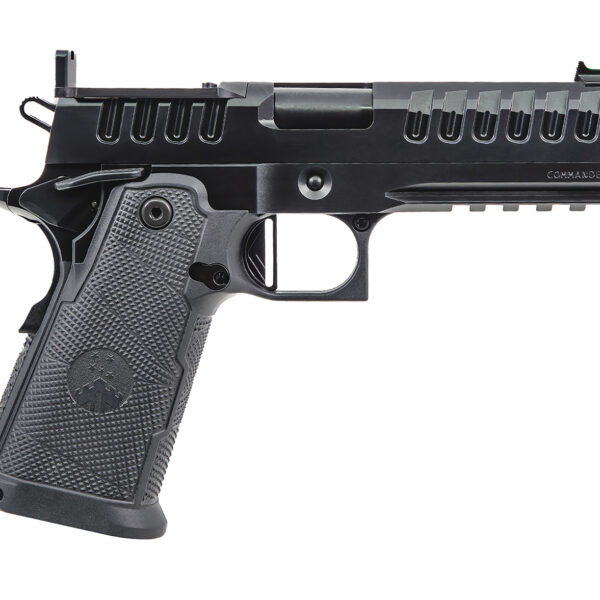 Watchtower Firearms APACHE9MMCMNDRBLK Apache Commander Frame 9mm Luger 15+1 4.25″ Threaded Barrel Steel Slide Black PVD
