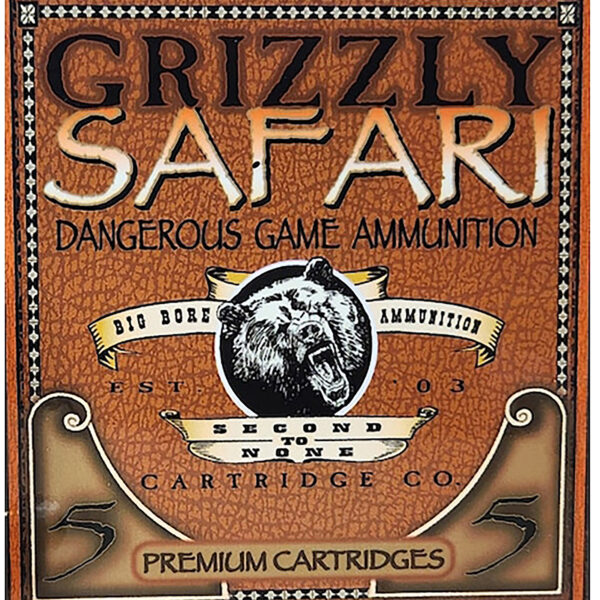 Grizzly Ammo GC416RG5   416Rigby 400gr Solid Brass 5 Per Box/10 Case