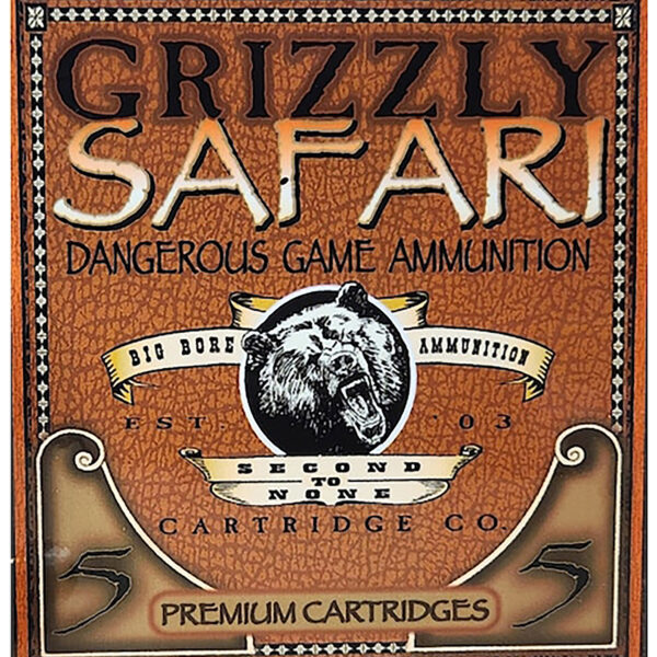 Grizzly Ammo GC47NE1 470NitroExpress 500gr Triple Shock X 5 Per Box/10 Case