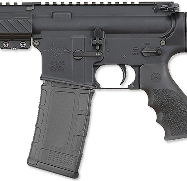 Rock River Arms BLK2132 LAR-15M 300 AAC Blackout 30+1 8″ Black M-LOK Handguard, Black Aluminum Picatinny Rail Receiver, Black Polymer SB Tactical SBA3 Arm Brace, Black Hogue Rubber Grip