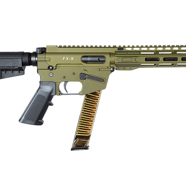 FREEDOM ORDNANCE FX9P10-ODG FX9P  9mm Luger 31+1 10″ OD Green